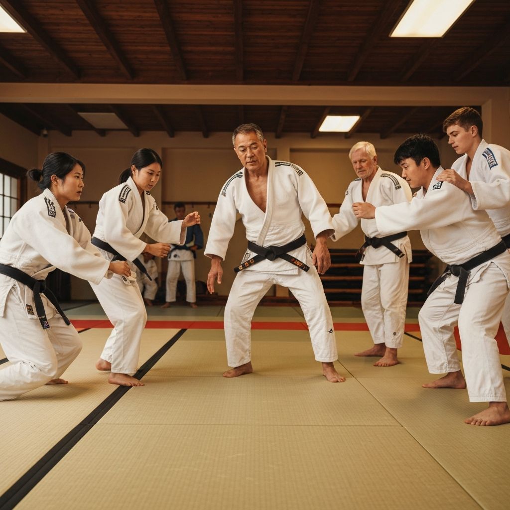 Judo Training Session